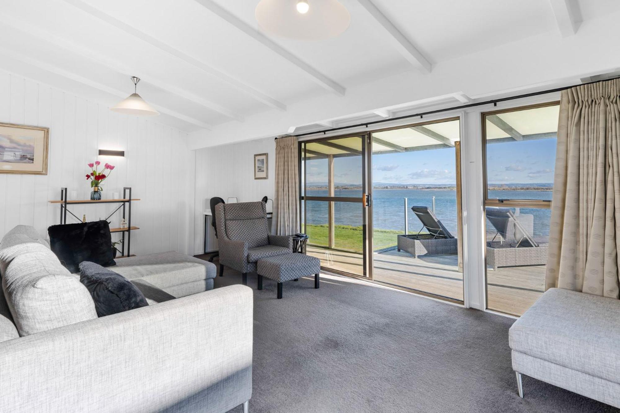 Pukehina Estuary Sunset Views Holiday Home Eksteriør bilde