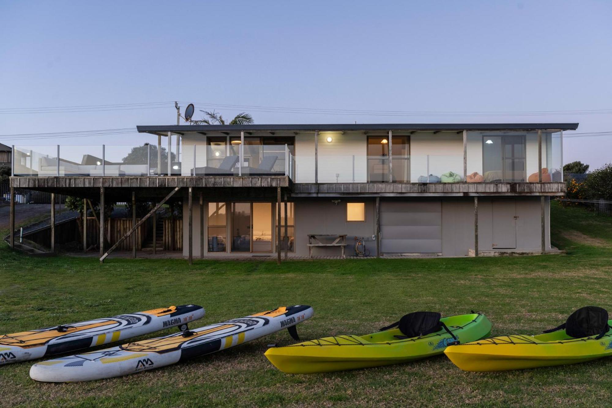 Pukehina Estuary Sunset Views Holiday Home Eksteriør bilde
